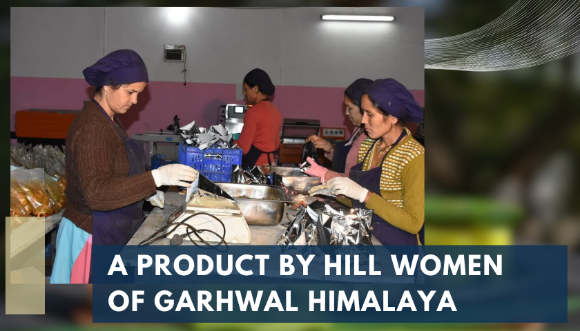 Products by hill women of Himalaya